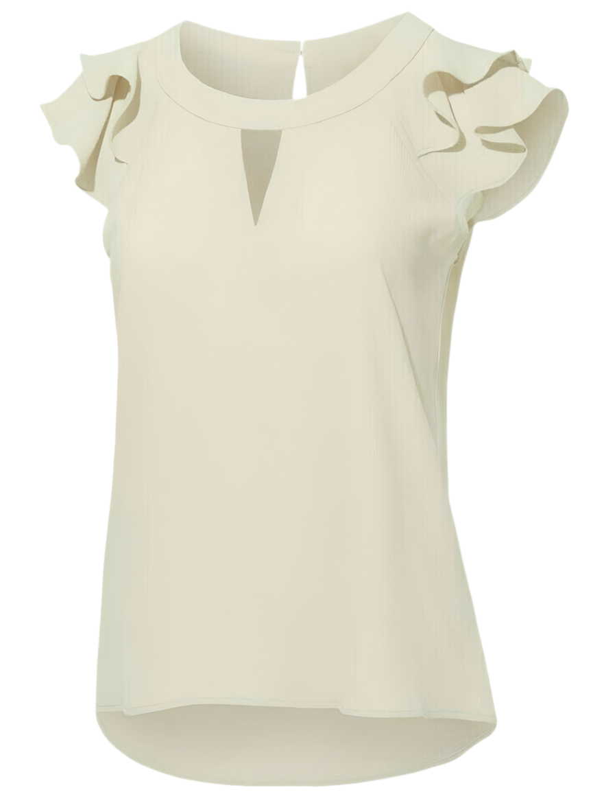 Blusa con mangas de Olanes
