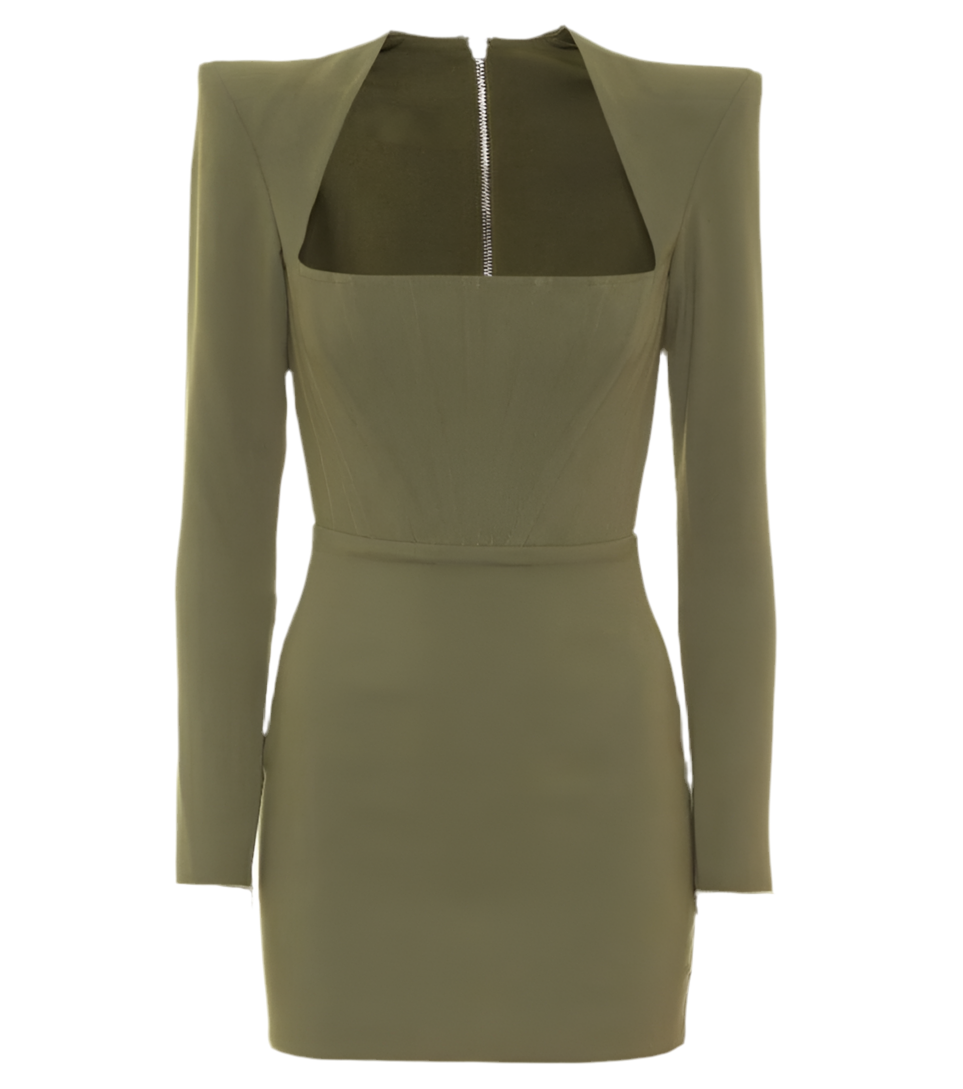 Vestido con corset