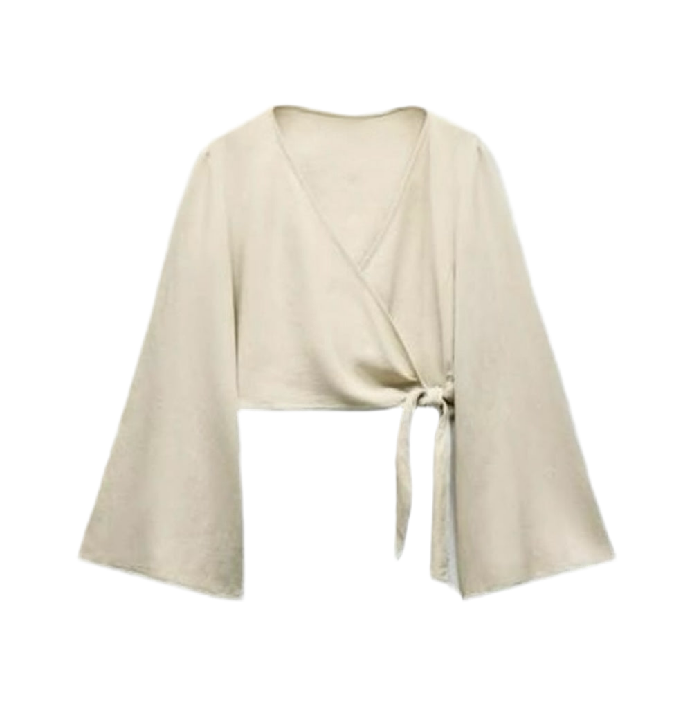 Blusa cruzada