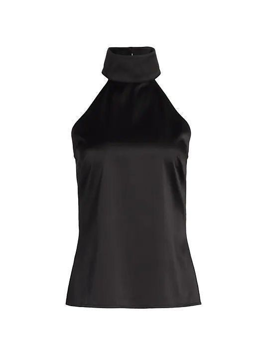 Blusa de satén