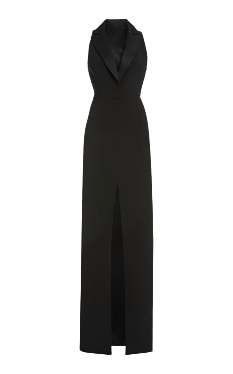 Vestido con abertura