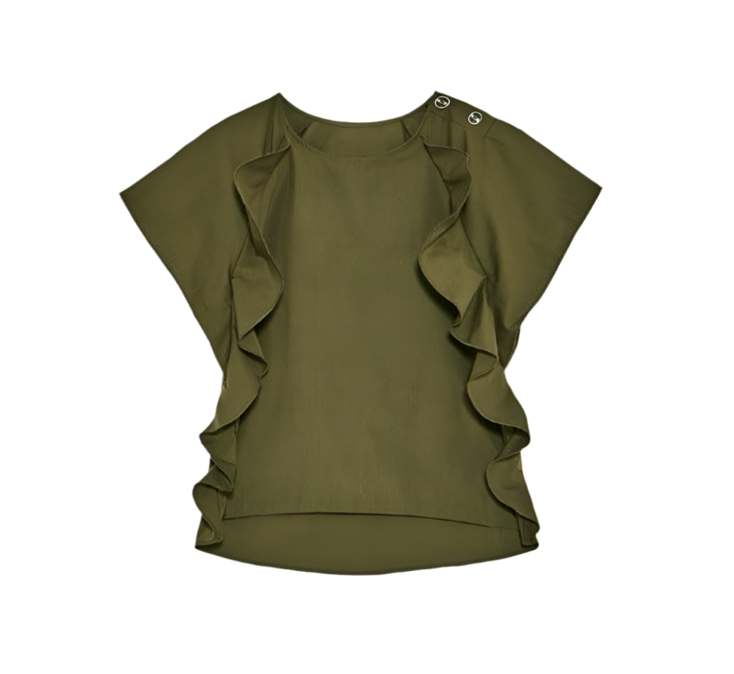 Blusa de manga corta